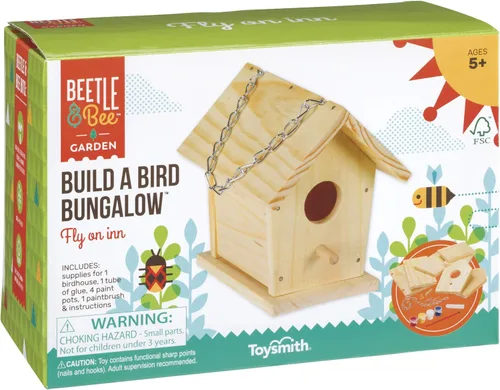 Vista 5 de Toysmith Beetle & Bee Bird Call - Certificado FSC, juego al aire libre
