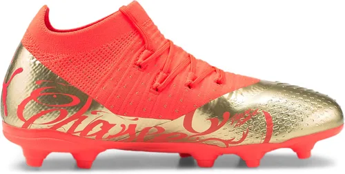Vista 6 de PUMA Tenis unisex Future Z 3.4 Neymar Jr. Firm Artificial Ground, Coral, oro