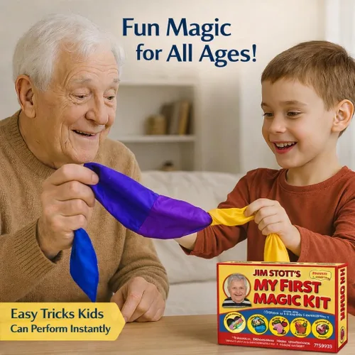 Vista 2 de Kit de magia “My First Magic Kit” de Jim Stott's, perfecto para principiantes y niños de todas las edades