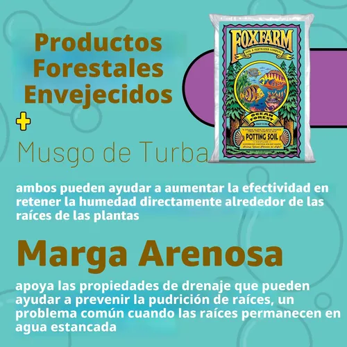 Vista 4 de FoxFarm FX14000 Ocean Forest Plant - Mezcla de tierra para macetas