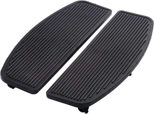 Vista 3 de Estriberas de goma para Harley Touring Softail Negro