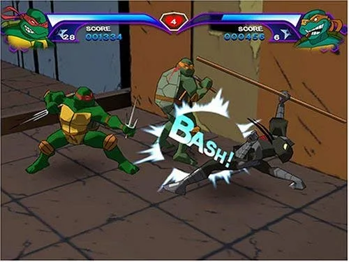 Vista 4 de Teenage Mutant Ninja Turtles 2 Battle Nexus - Gamecube (Renewed)
