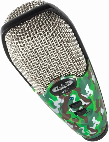 Vista 3 de Micrófono de grabación CAD Audio con condensador cardiode para estudio de grabación, Cammo