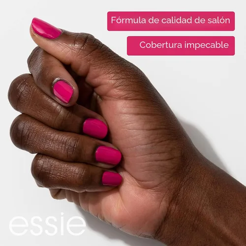Vista 5 de essie - Esmalte de uñas de calidad de manicura, vegano sin 8, colección UnGuilty Pleasures, coral, tono Snooze In, 0.46 onzas líquidas