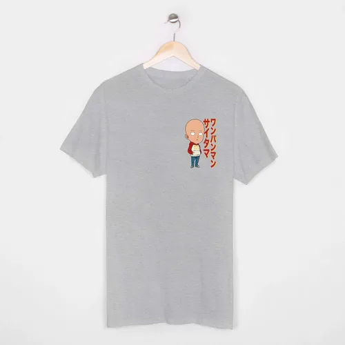 Vista 3 de One Punch Man - Camiseta para adulto Saitama Chibi