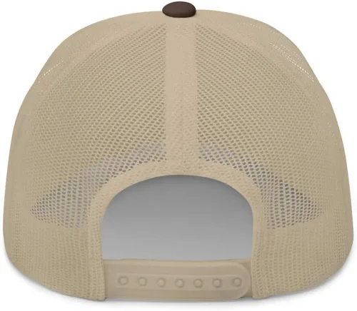 Vista 4 de RIVEMUG JGL Gorra de camionero, bordado blanco, Chapo Guzman Chapito 701, gorra de corona media, curvada, ajustable, gorra JGL