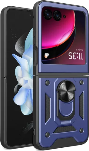 Vista 247 de Compatible con Tecno Pova Neo 2 Bracket Shell, con cubierta deslizante para lente de cámara compatible con Tecno Pova Neo 2 LG6n Case Negro