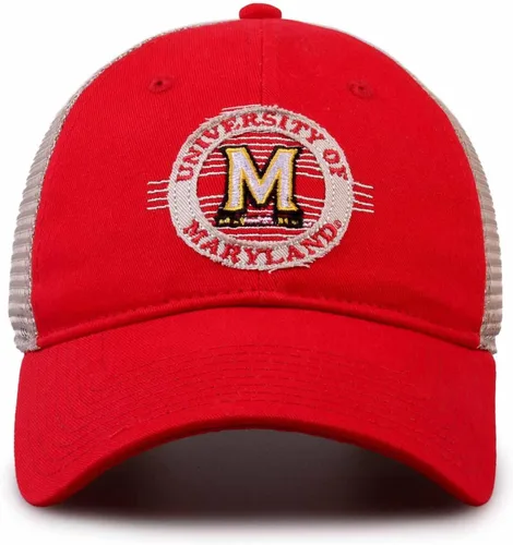 Vista 16 de The Game NCAA Snapback - Parche de malla - Comodidad clásica - Tamaño ajustable - Deja que todos sepan a qué equipo apoyas School seal patch with