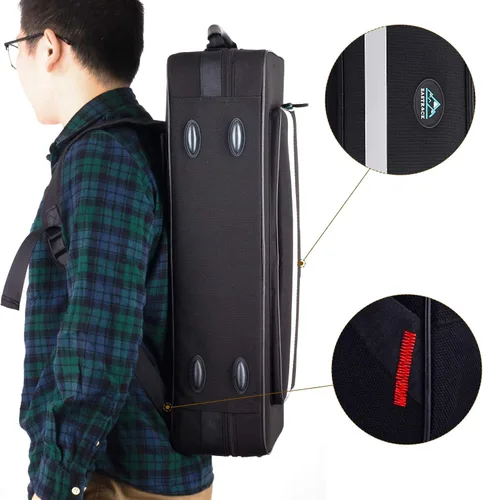 Vista 7 de EASTROCK Saxofón Alto Negro/Dorado Mi Bemol Kit Completo para Estudiantes Principiantes con Estuche de Transporte, Boquilla, Almohadillas Cojín