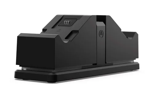 Vista 2 de PowerA Dual Charging Station for Xbox XS and Xbox One Wireless Controllers, 1 x Dual Controller Dock for Snap-Down Charging with LED colour Changing