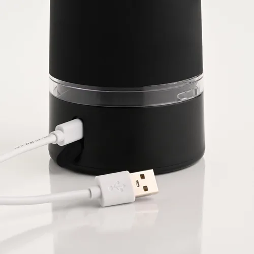 Vista 7 de TRU Licuadora de hidratación Operación de un solo botón Batería recargable USB (negro)