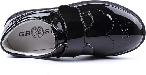 Vista 4 de DADAWEN Zapatos de vestir Oxford clásicos de uniforme escolar para niño y niña (bebéniño pequeñoniño grande)