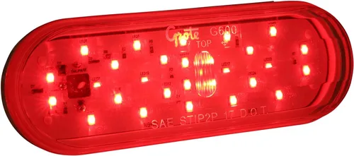 Vista 3 de Grote Lámpara de parada/cola/giro, 56 diodos, LED, rojo - G6012