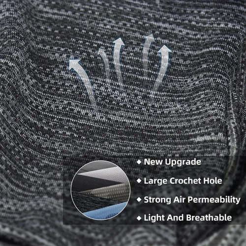 Vista 3 de Seektop 2 Pack Skull Cap Helmet Liner for Men, Cycling Running Sweat Wicking Skullcap Beanie, Fits Under Helmets