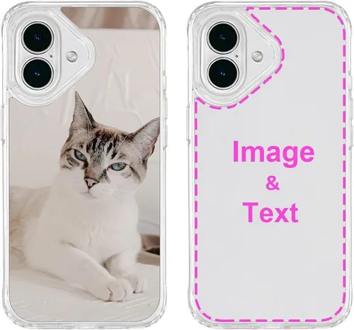 Vista 71 de Funda de teléfono personalizada para Apple iPhone 8 Plus iPhone 7 Plus, personalizada con foto, imagen, texto, imagen, diseño de imagen