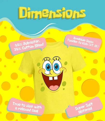 Vista 5 de Camiseta gráfica de Bob Esponja (Conjuntos) Patrick Star Calamardo Plancton Gary Atuendo Camiseta Niños pequeños/Cumpleaños a Ropa de niños