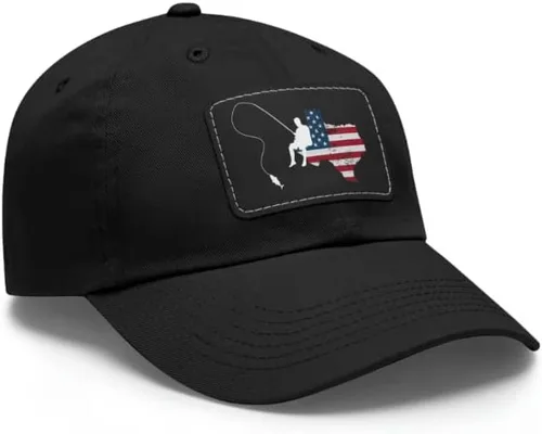 Vista 2 de Sombrero de papá de pesca de Texas, jubilación, pescador, pescador, día del padre, orgullo de Texas, bandera de Estados Unidos, 4 de julio