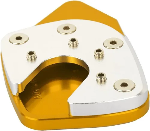 Vista 4 de Accesorios de la motocicleta Pie lateral Soporte de bicicleta Kickstand Pad para Honda X-ADV 750 2017-2018 (dorado)