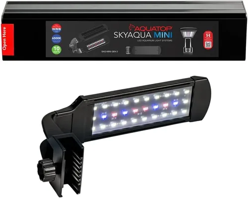 Vista 11 de Aquatop SkyAqua Nano Slim - Luz LED para acuarios sin montura 5W, NLL-01