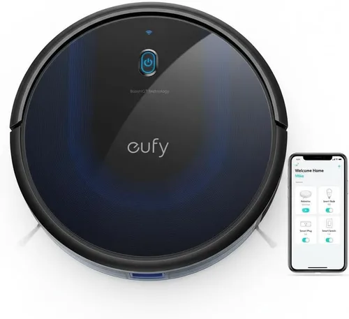 Vista 9 de eufy Aspiradora Robot 11S MAX, Superdelgada, Fuerte Succión, Silenciosa, Aspiradora Robótica de Carga Automática, Limpia Pisos Duros y Alfombras