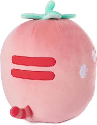 Vista 5 de GUND Pusheen Squisheen - Peluche perfumado de fresa, juguete esponjoso para edades de 8 años en adelante, rosa, 11 pulgadas