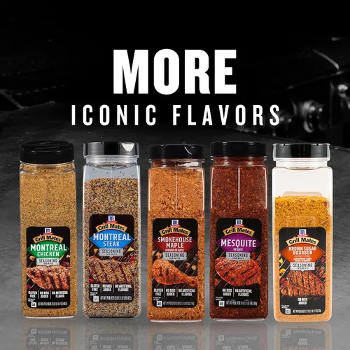 Vista 20 de McCormick Parrilla Mates Smokehouse Maple Sazonando, 28 oz