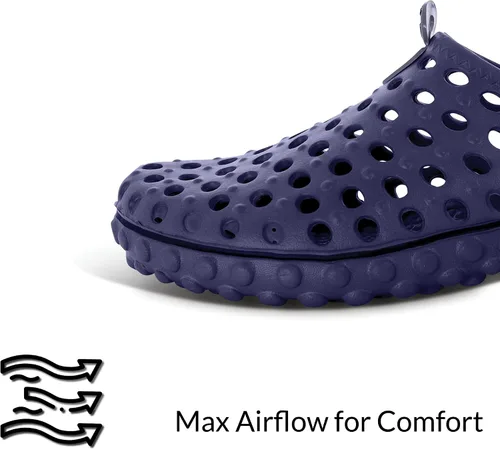Vista 5 de Shorepoint Outfitters Zapatos de goma para hombre, zapatos para caminar sin cordones, zapatos de agua antideslizantes, tenis ligeros y transpirables