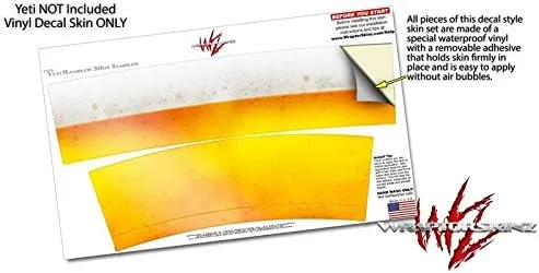 Vista 3 de Vinilo Wrap para Yeti Rambler vaso – 30 oz cerveza por wraptorskinz