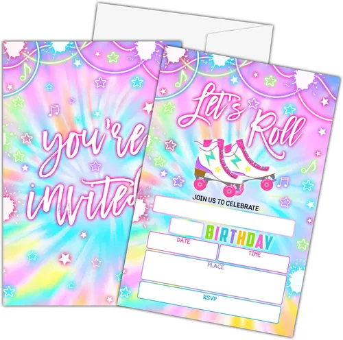 Vista 12 de Invitaciones de primer cumpleaños de flores silvestres con sobres, 20 unidades, Our Little Wildflower Is Turning One Birthday Party Invitations for