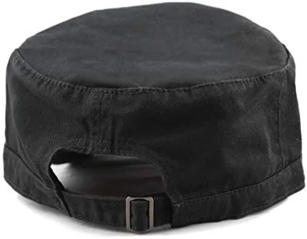 Vista 4 de El Sombrero Depot Cadet ejército algodón lavado gorra militar Sombrero
