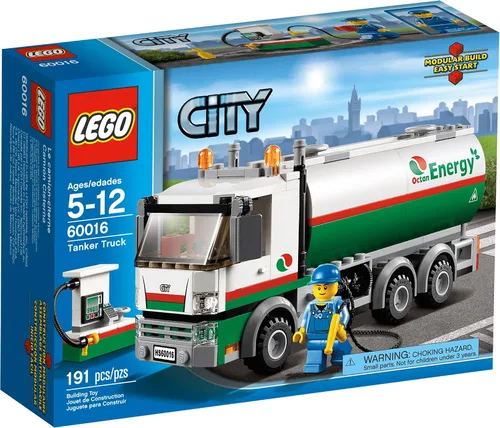 Vista 2 de LEGO Camión cisterna de la ciudad 60016
