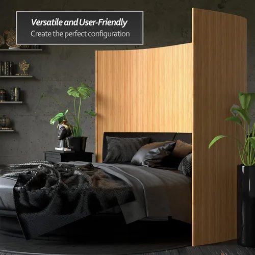 Vista 6 de Divisor de habitación Red Lantern BF-75-HON, 6 pies, miel