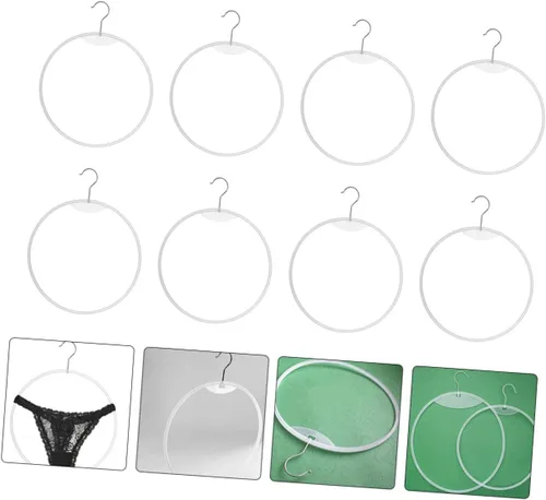 Vista 4 de STOBAZA 10 piezas de suspensión de bikini para niños, traje de baño breve exhibición, soporte de aro para ropa interior de plástico para adultos
