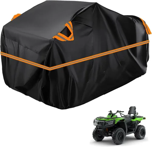Vista 266 de Cubierta para ATV impermeable compatible con Arctic Cat H1 EFI TRV Cruiser 4x4 2011, cubierta de 210D para vehículos de 4 ruedas, cubierta para quad