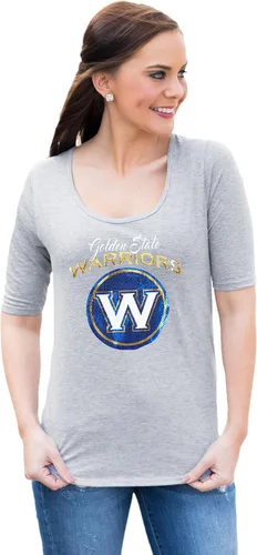Vista 4 de Camiseta de media manga con logotipo de la NBA para mujer