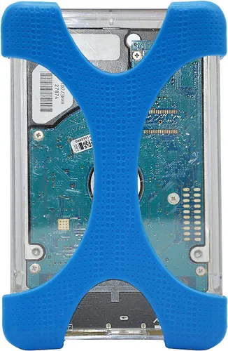 Vista 7 de 4 piezas de funda protectora de silicona para disco duro de 2.5 pulgadas, a prueba de golpes y caídas para proteger la seguridad de tu dispositivo
