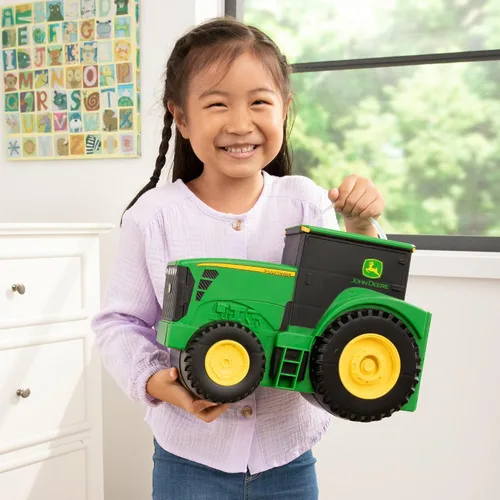 Vista 5 de TOMY John Deere Tractor Toys - Juego económico y funda de transporte