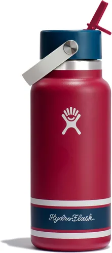 Vista 35 de Hydro Flask de boca ancha con tapa Flex de pajita de 24 onzas Agave
