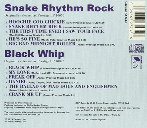 Vista 2 de Snake Rhythm RockBlack Whip