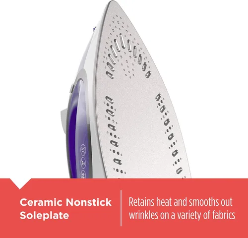 Vista 4 de BLACK+DECKER ICL500 Light 'N Go - Plancha inalámbrica, color morado
