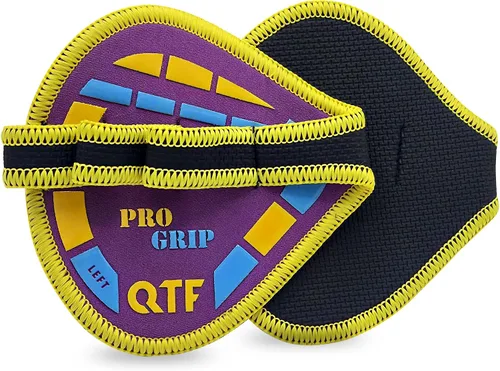 Vista 15 de QTF Almohadillas de neopreno para gimnasio, protectores de palma de gimnasio, reemplazo de guantes de entrenamiento para hombres y mujeres