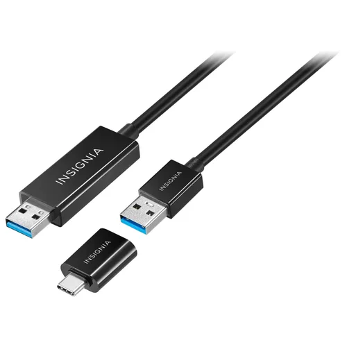Vista 54 de Insignia Cable trenzado USB-C a USB-C (5 pies, morado claro)
