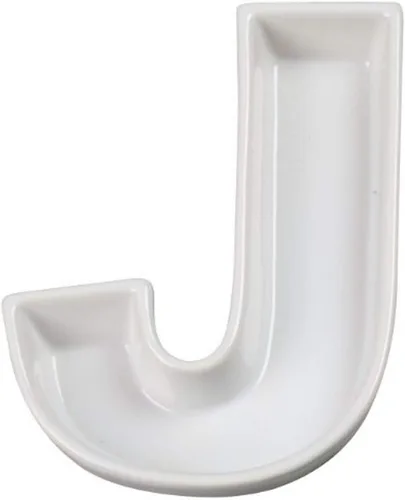 Vista 17 de Plato de cerámica con diseño de carta de amor Ivy Lane, color blanco, 6 - pulgadas, Blanco