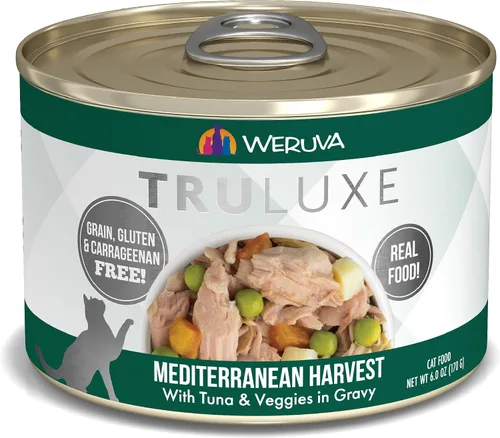 Vista 20 de Comida enlatada sabor cordero y pato TruLuxe Glam 'n Punk marca Weruva (24 unidades de 3 onzas cada una)