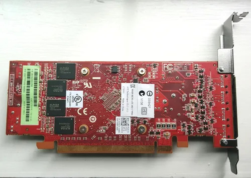 Vista 2 de ATI AMD FirePro W4100 2GB GDDR5 4Mini DisplayPorts Tarjeta de video PCI-Express de perfil bajo 100-505979
