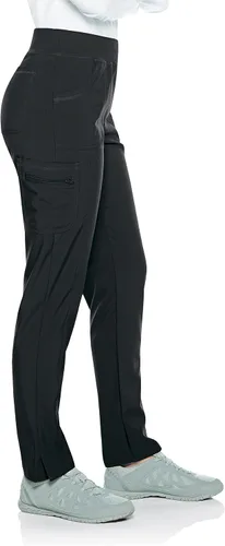 Vista 2 de Urbane Performance 9320 - Pantalones de uniforme médico súper elásticos para mujer Negro XX-Large Plus