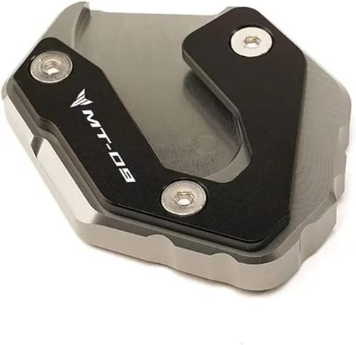 Vista 5 de Para Yamaha MT-09 MT 09 MT09 Tracer 900 Tracer 900 Tracer 900 Soporte lateral de motocicleta Ampliar placa Kickstand Ampliar extensión MT09 2014-2020