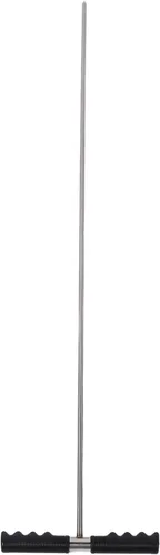 Vista 9 de Stainless Steel Soil Probe, 32-48 Inch Adjustable Ground Rod Tool with T - Handle, Practical Pipe Probe for Septic Tank Underground Pipes