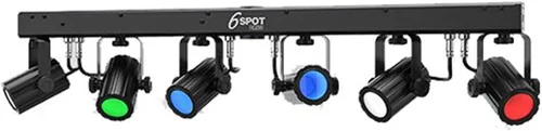 Vista 7 de Sistema de iluminación de cuatro colores LED RGBW de 6 puntos
