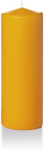Vista 31 de Yummi - Velas redondas de pilar blancas de 3 pulgadas x 4 pulgadas, 3 por paquete